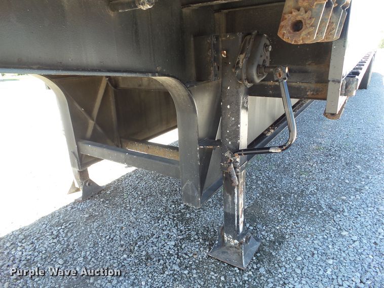 image for item DF0853 1998 Jet drop deck equipment trailer