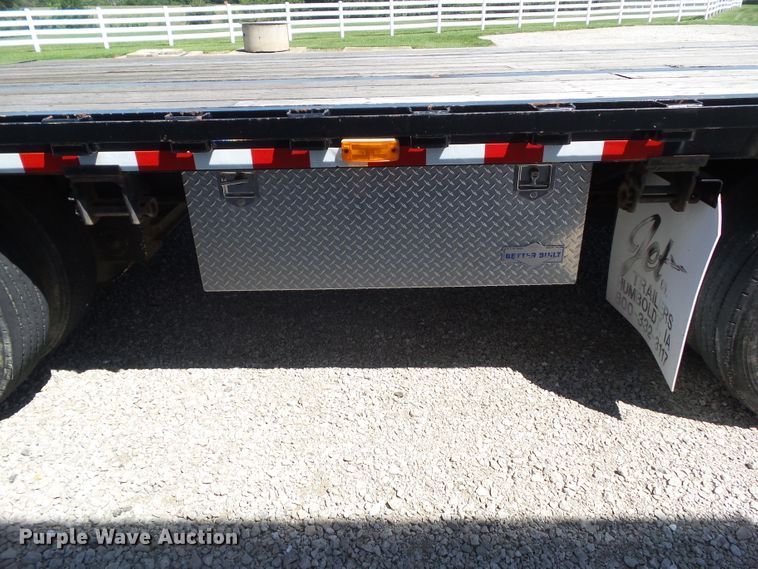 image for item DF0853 1998 Jet drop deck equipment trailer