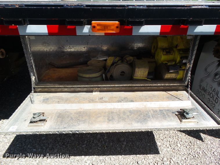 image for item DF0853 1998 Jet drop deck equipment trailer