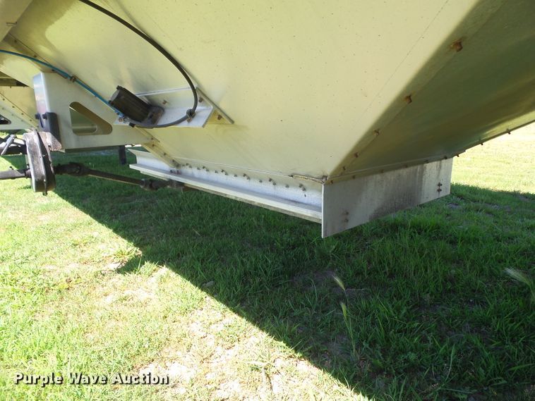 image for item DF0855 2014 Corn Husker 800ALSR-121713-7874 double hopper bottom grain trailer
