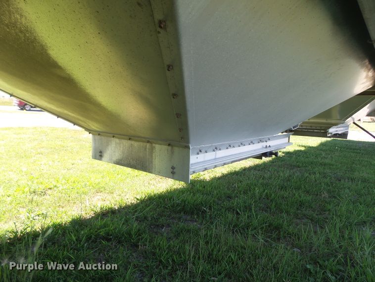 image for item DF0855 2014 Corn Husker 800ALSR-121713-7874 double hopper bottom grain trailer