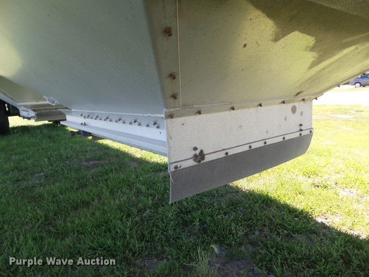 image for item DF0855 2014 Corn Husker 800ALSR-121713-7874 double hopper bottom grain trailer