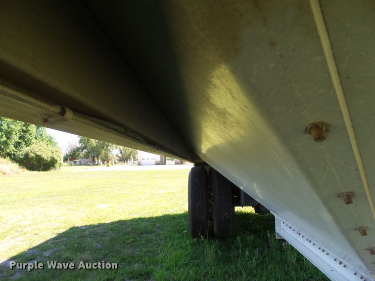image for item DF0855 2014 Corn Husker 800ALSR-121713-7874 double hopper bottom grain trailer