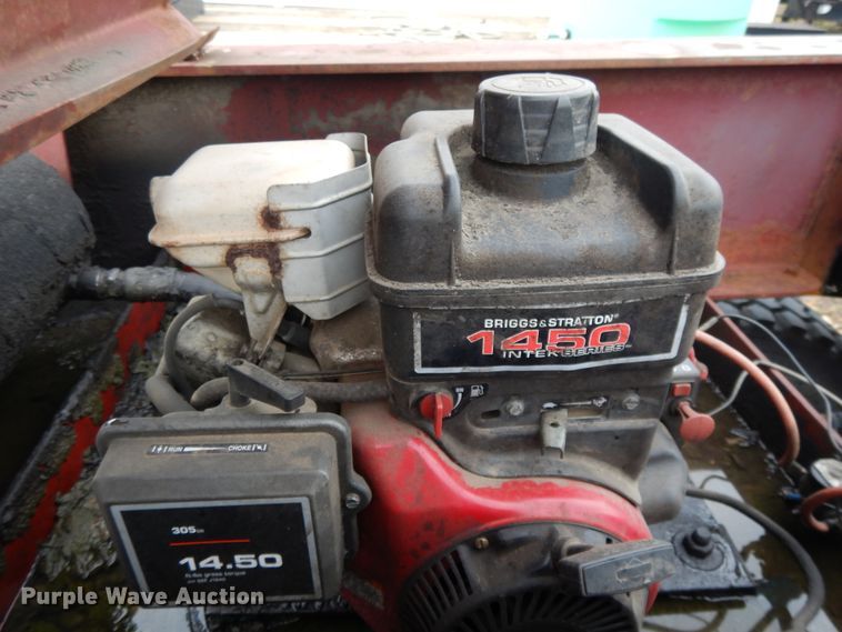 image for item DF5167 2004 Witzco Challenger RG35 lowboy equipment trailer