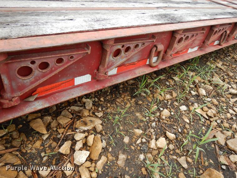 image for item DF5167 2004 Witzco Challenger RG35 lowboy equipment trailer