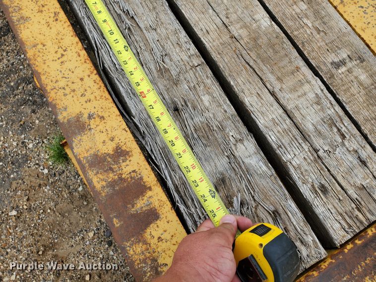 image for item DF7519 2013 Witzco Challenger RG-50 lowboy equipment trailer