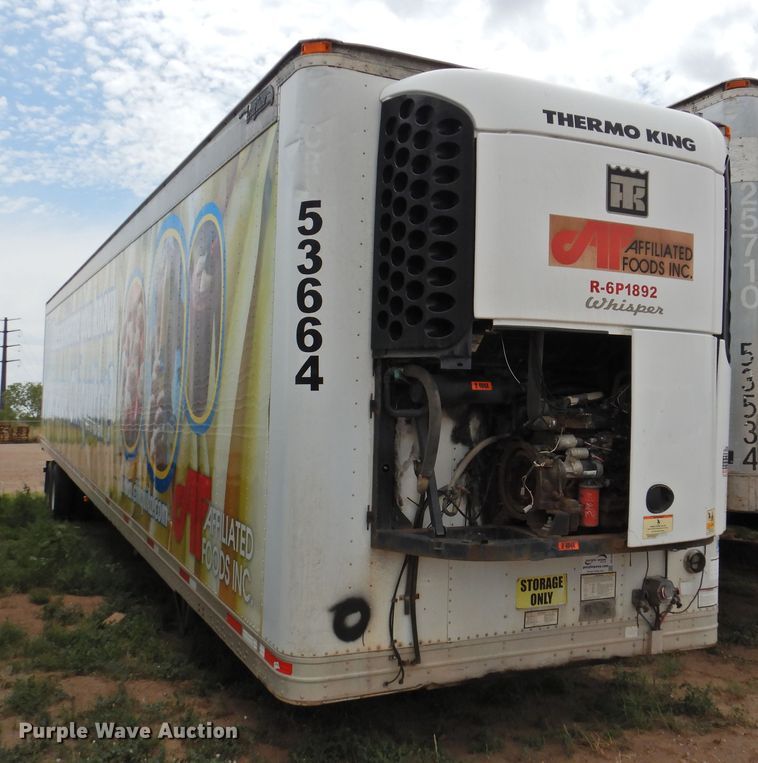 image for item DG1416 2005 Great Dane refrigerated dry van trailer