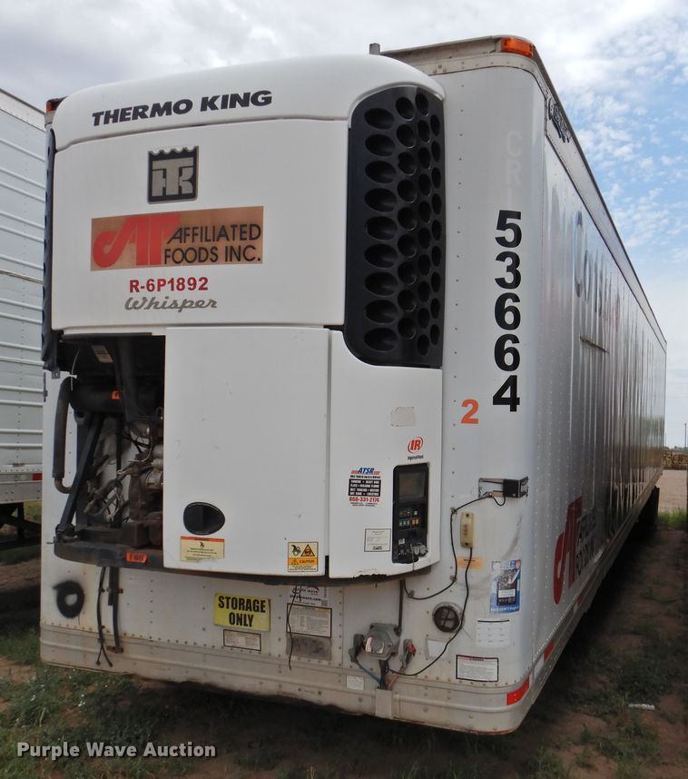 image for item DG1416 2005 Great Dane refrigerated dry van trailer