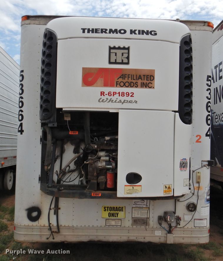 image for item DG1416 2005 Great Dane refrigerated dry van trailer