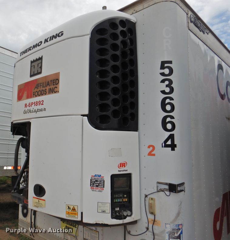 image for item DG1416 2005 Great Dane refrigerated dry van trailer