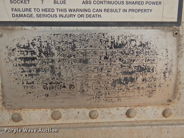 image for item DG1416 2005 Great Dane refrigerated dry van trailer