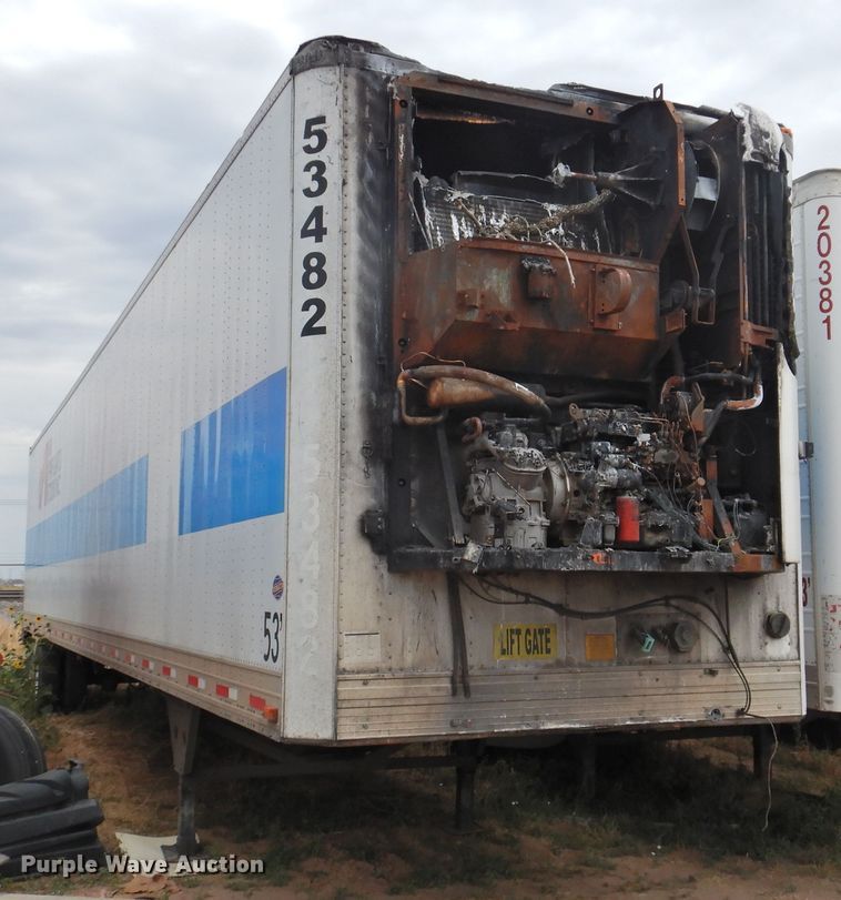 image for item DG1418 2001 Utility Trailers VS2R refrigerated van trailer