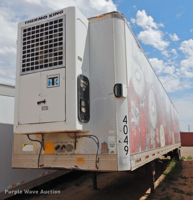 image for item DG1420 1997 Utility Trailers VS2RX refrigerated van trailer