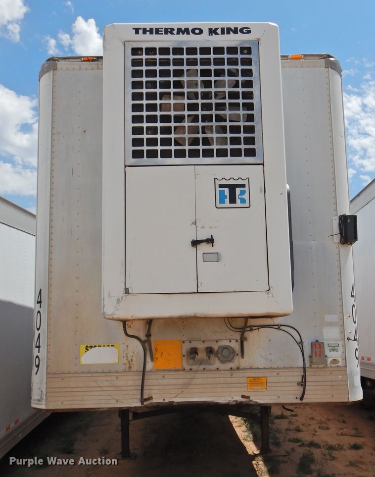 image for item DG1420 1997 Utility Trailers VS2RX refrigerated van trailer