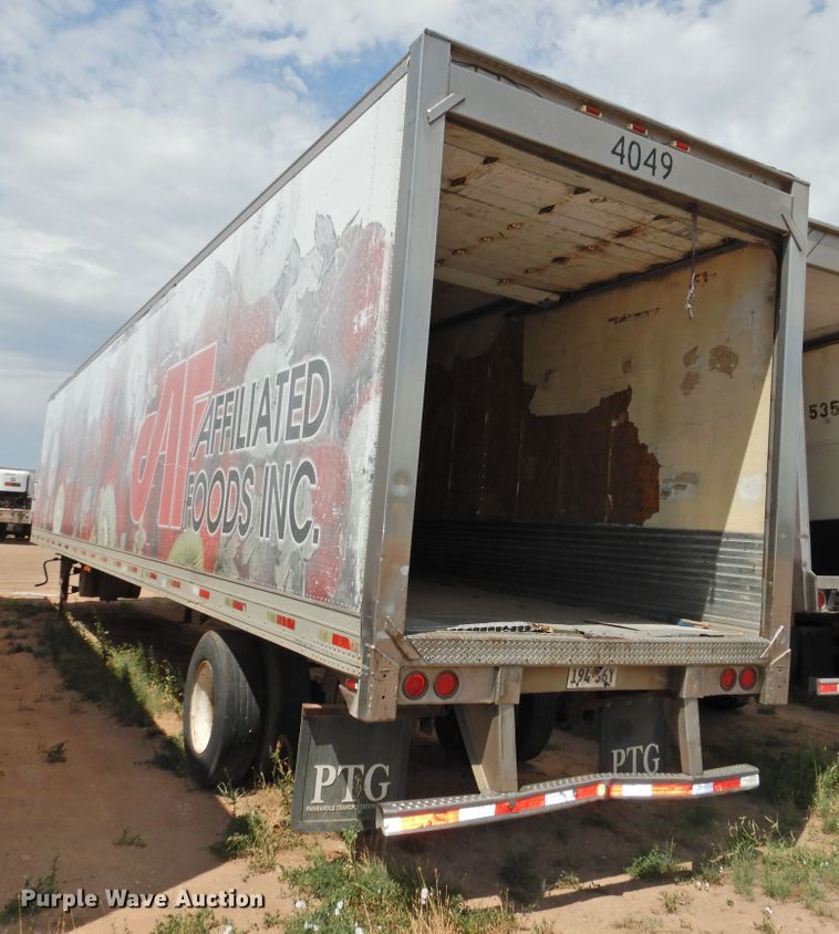 image for item DG1420 1997 Utility Trailers VS2RX refrigerated van trailer