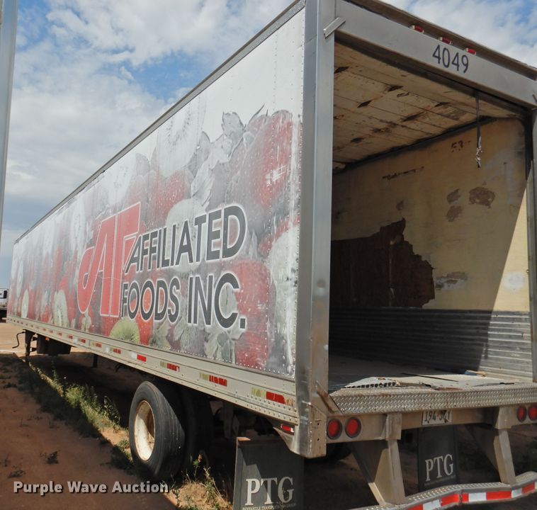 image for item DG1420 1997 Utility Trailers VS2RX refrigerated van trailer