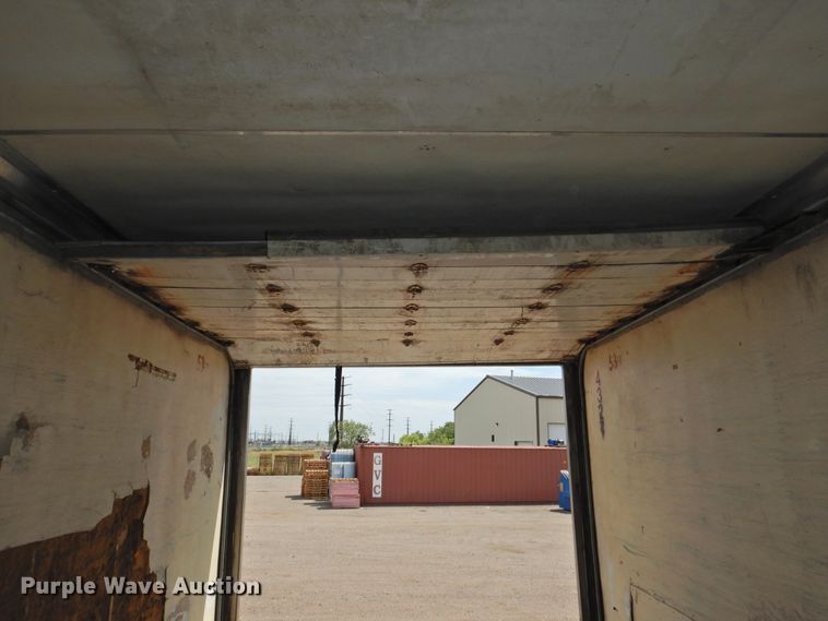 image for item DG1420 1997 Utility Trailers VS2RX refrigerated van trailer