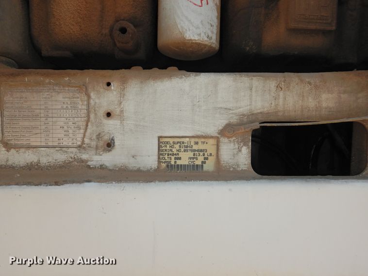 image for item DG1420 1997 Utility Trailers VS2RX refrigerated van trailer