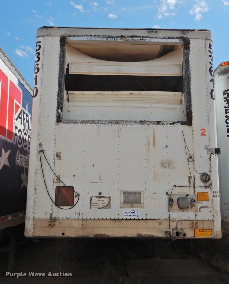 image for item DG1422 2005 Utility Trailers refrigerated van trailer