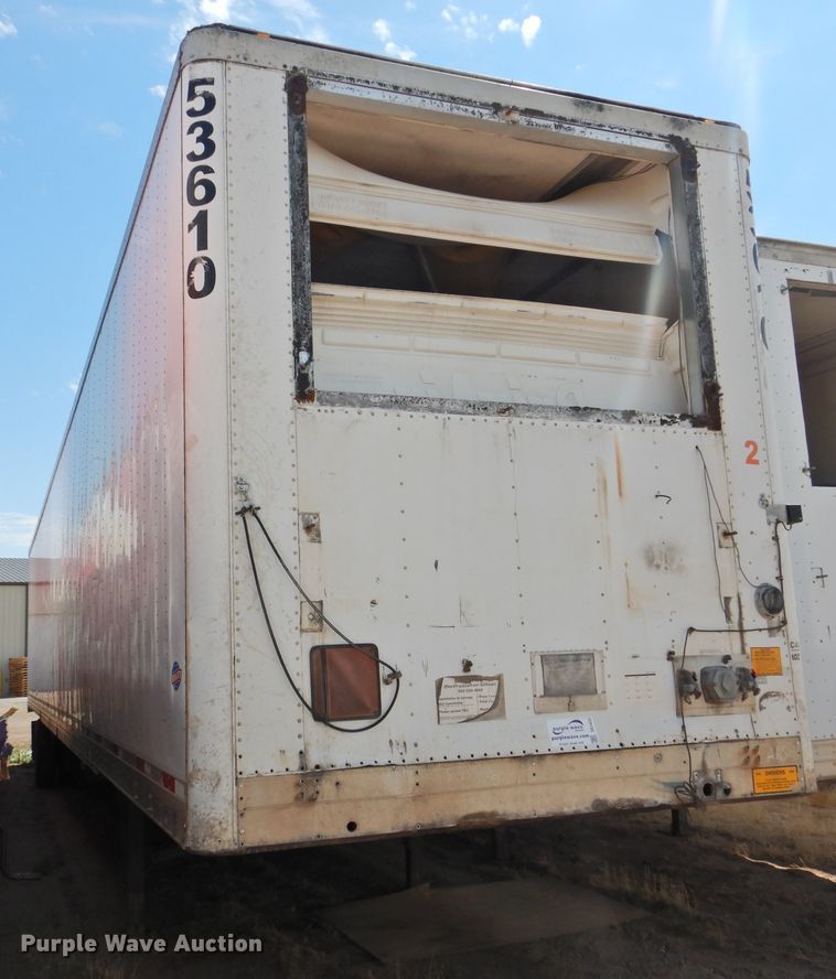 image for item DG1422 2005 Utility Trailers refrigerated van trailer