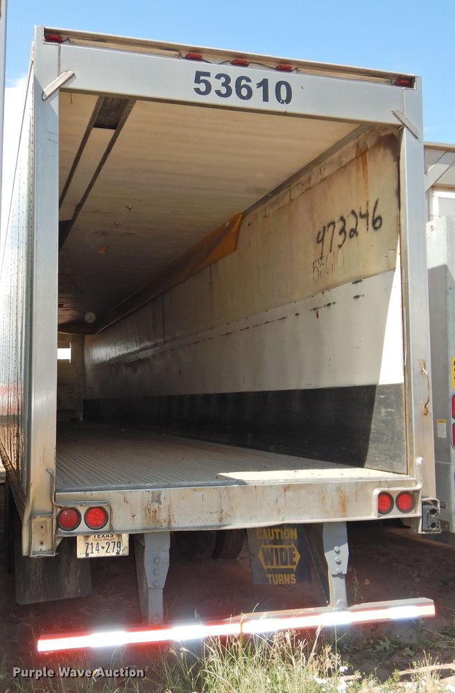 image for item DG1422 2005 Utility Trailers refrigerated van trailer