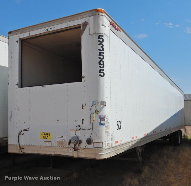 image for item DG1423 2004 Great Dane refrigerated van trailer