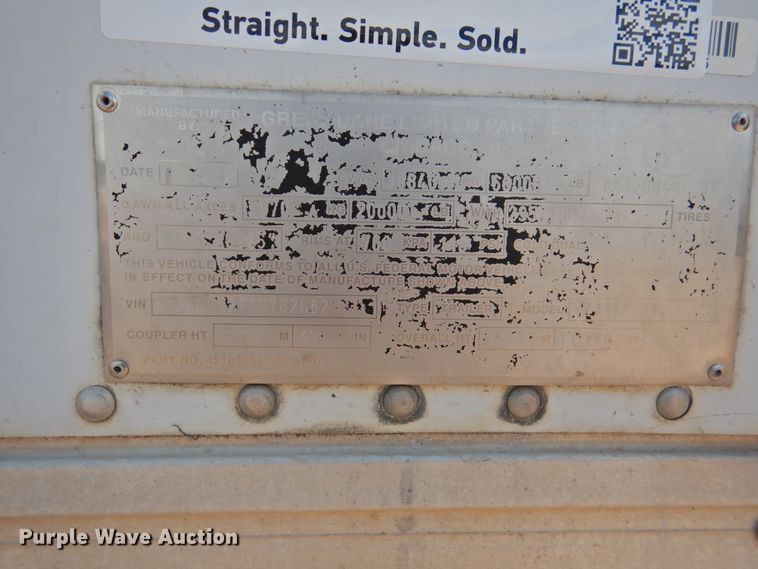 image for item DG1423 2004 Great Dane refrigerated van trailer