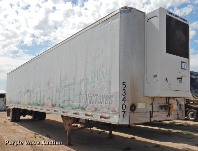image for item DG1424 1999 Utility Trailers VS2PX refrigerated van trailer
