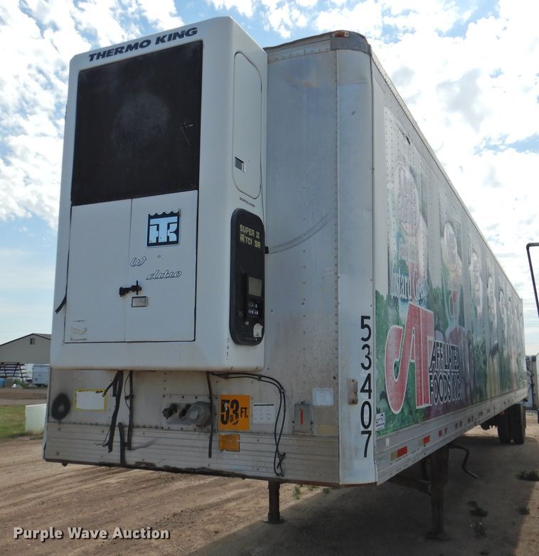 image for item DG1424 1999 Utility Trailers VS2PX refrigerated van trailer