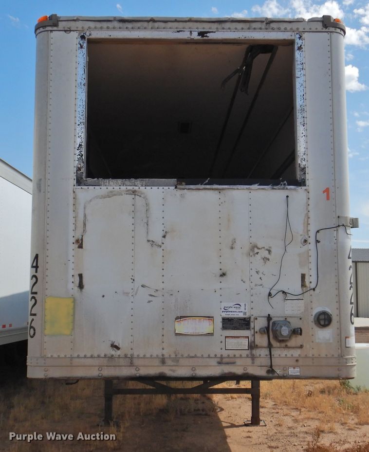 image for item DG1425 2002 Great Dane 7811TZ153 refrigerated van trailer