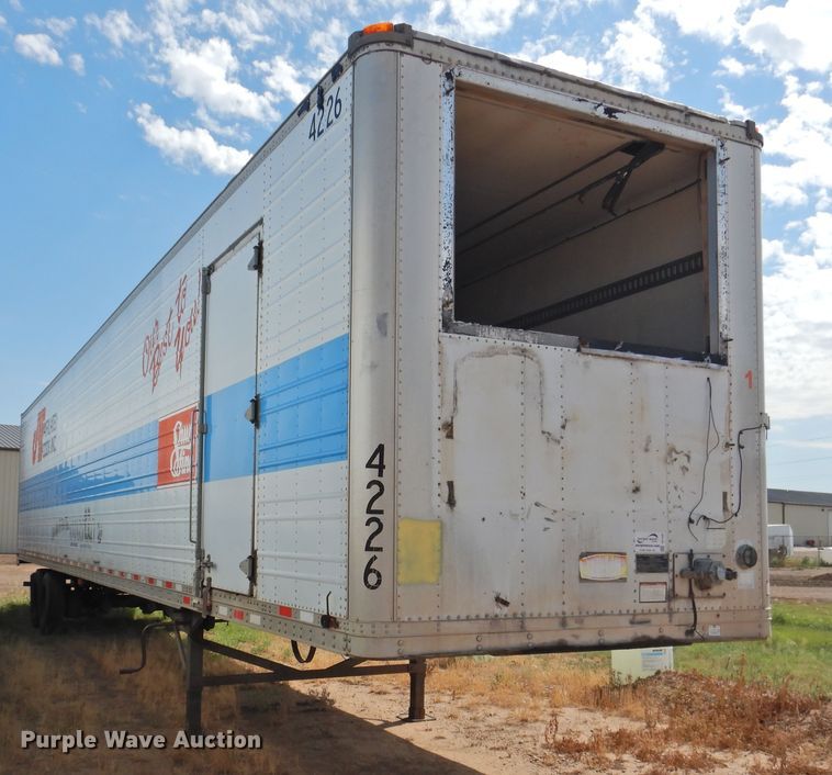 image for item DG1425 2002 Great Dane 7811TZ153 refrigerated van trailer