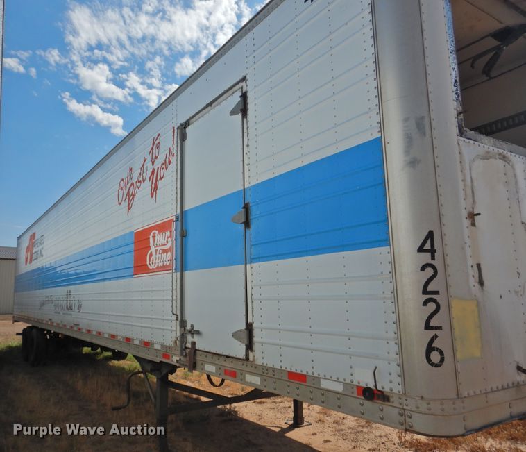 image for item DG1425 2002 Great Dane 7811TZ153 refrigerated van trailer