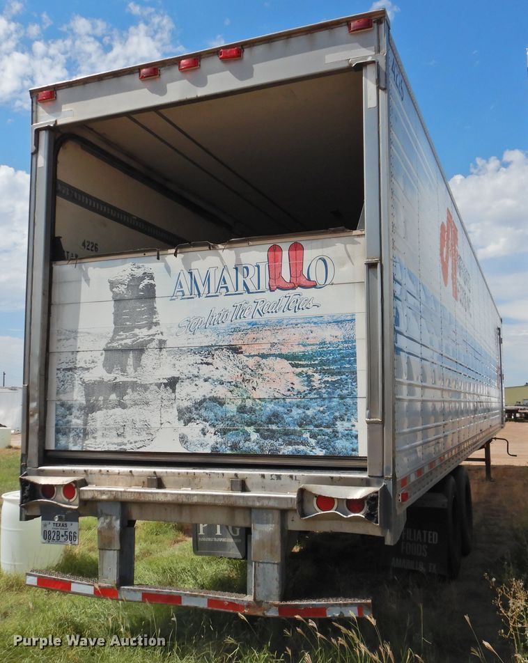 image for item DG1425 2002 Great Dane 7811TZ153 refrigerated van trailer