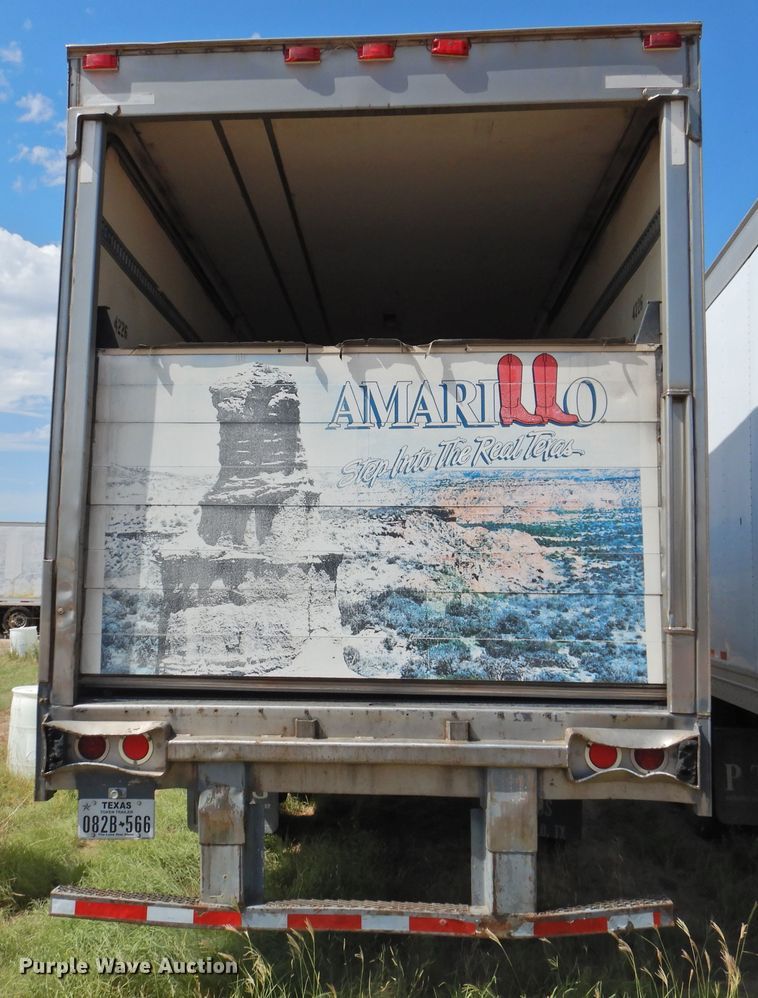 image for item DG1425 2002 Great Dane 7811TZ153 refrigerated van trailer