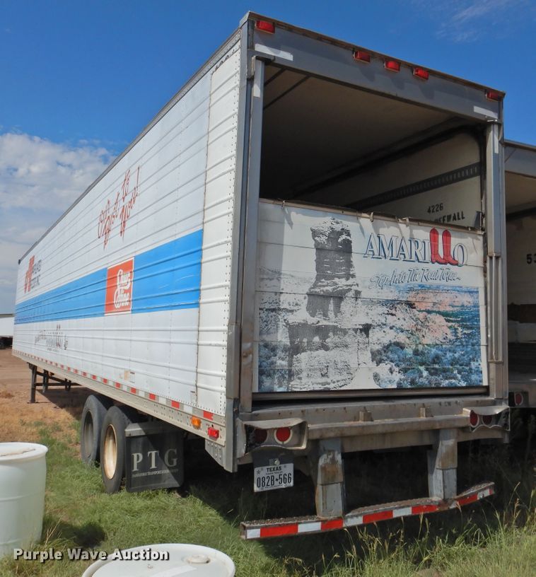 image for item DG1425 2002 Great Dane 7811TZ153 refrigerated van trailer