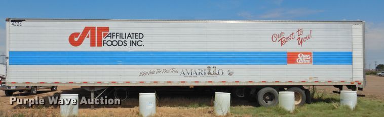 image for item DG1425 2002 Great Dane 7811TZ153 refrigerated van trailer