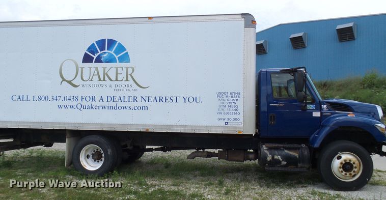 image for item DG1977 2008 International WorkStar 7300  box truck