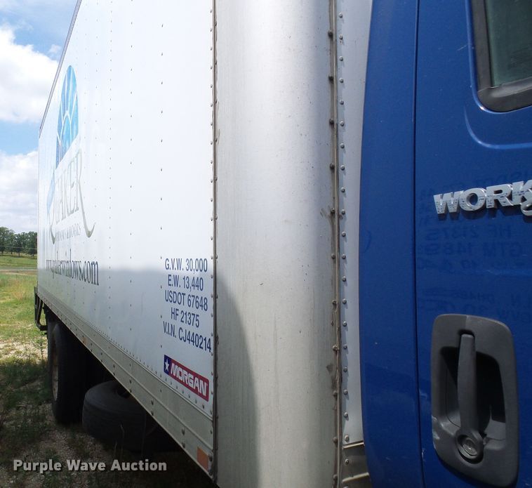 image for item DG1980 2012 International WorkStar 7300  box truck