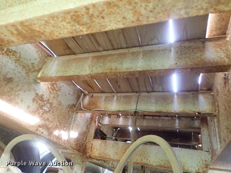 image for item DG2396 1990 Aztec CT flatbed hay trailer