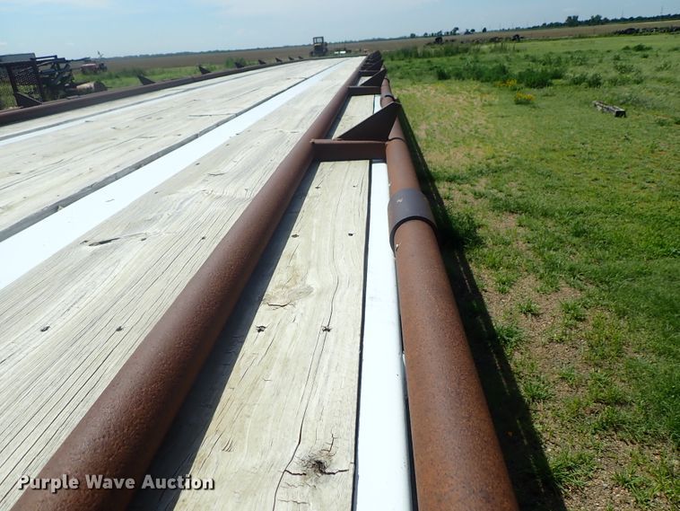 image for item DG2398 1988 Utility flatbed hay trailer