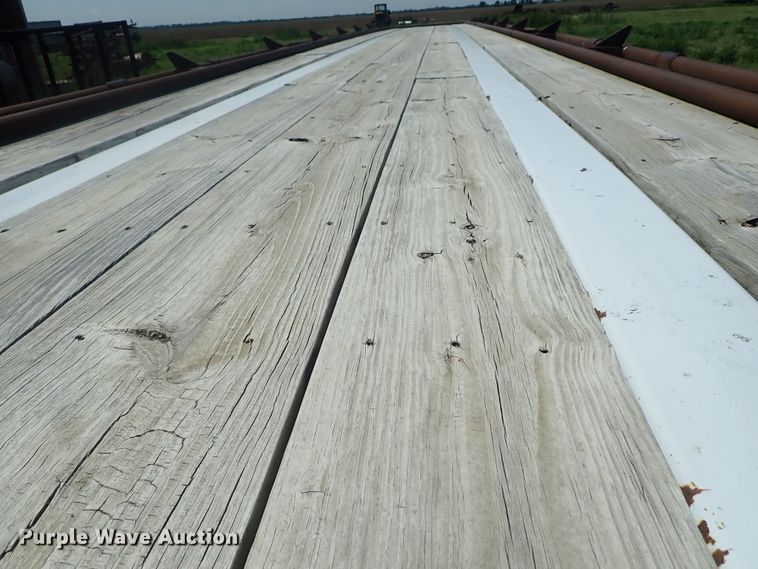 image for item DG2398 1988 Utility flatbed hay trailer