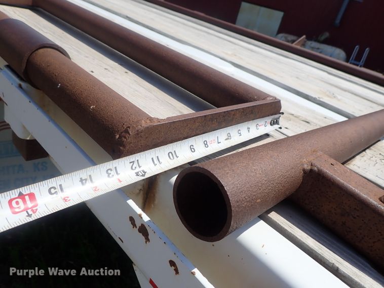 image for item DG2398 1988 Utility flatbed hay trailer