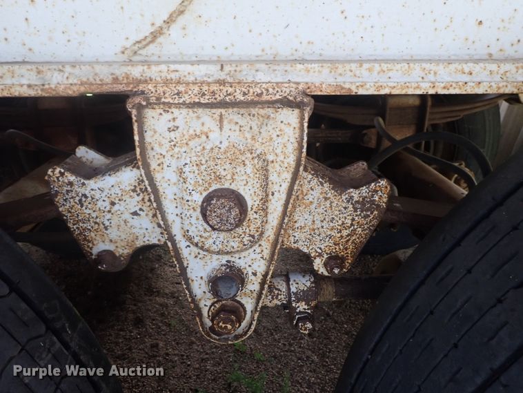 image for item DG2398 1988 Utility flatbed hay trailer