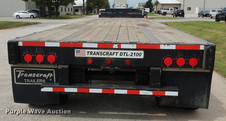 image for item DG6869 2011 Transcraft DTL-2100 drop deck trailer