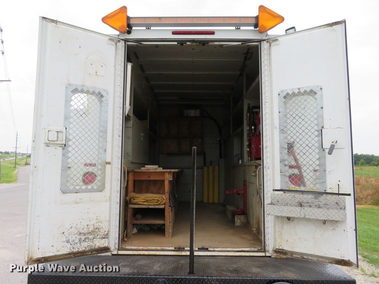 image for item DH1083 2010 Freightliner Business Class M2  Crew Cab utility truck