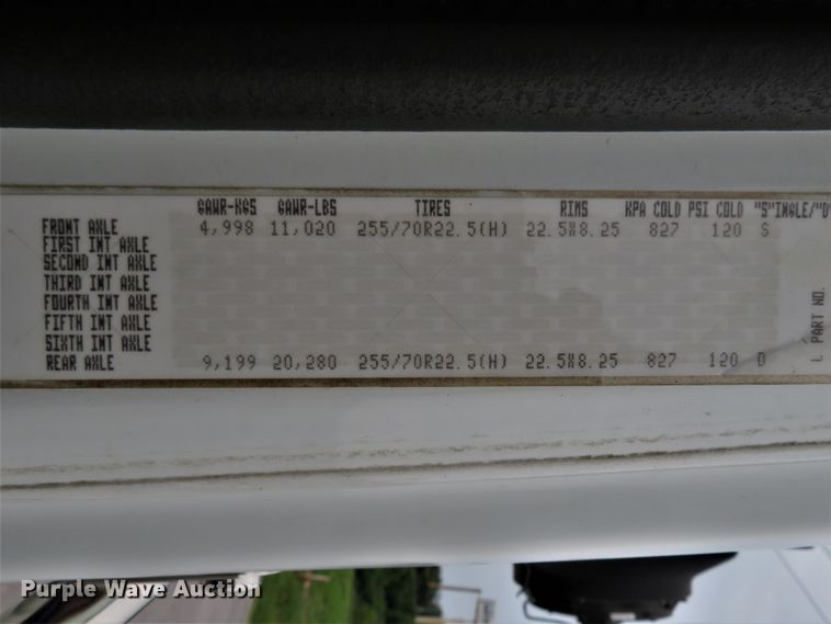 image for item DH1083 2010 Freightliner Business Class M2  Crew Cab utility truck