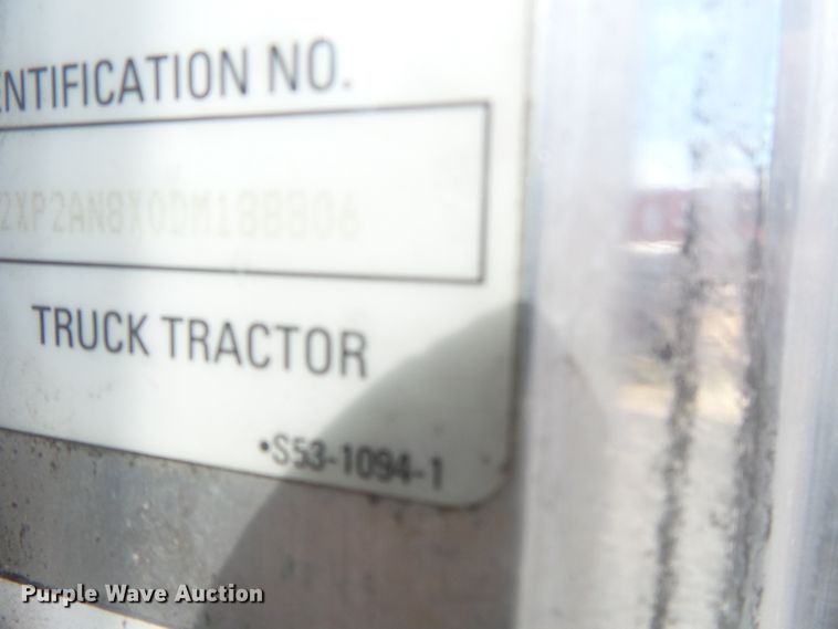 image for item DH3832 2013 Peterbilt 337  semi truck