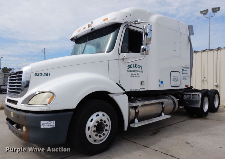 image for item DH6519 2005 Freightliner Columbia CL120  semi truck