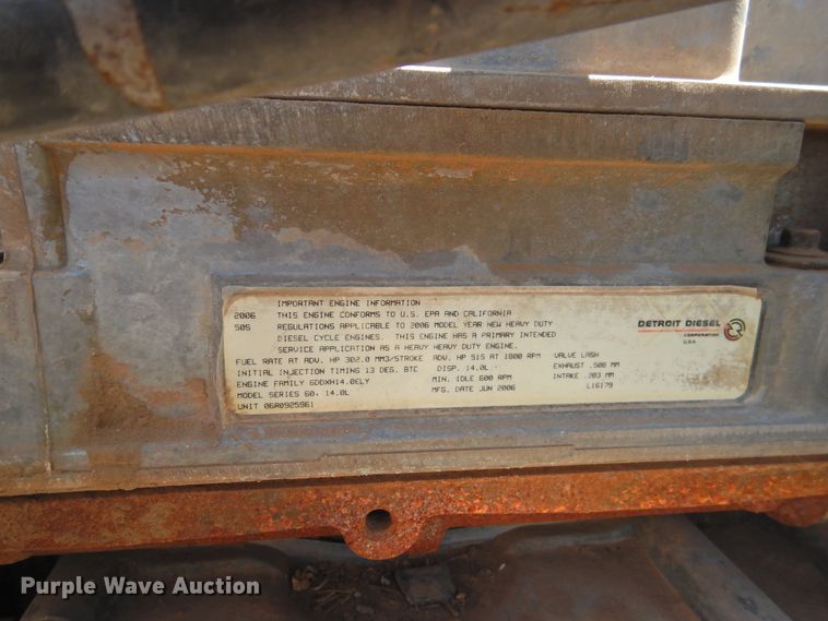 image for item DI0206 2007 Freightliner ST12  semi truck