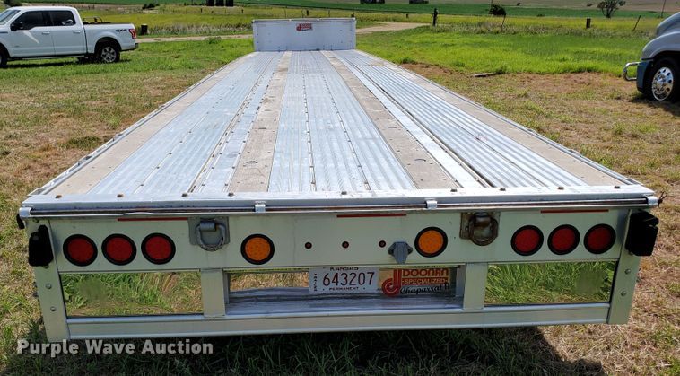 image for item DJ3167 2018 Doonan Chaparrel II 532ACLGC1NFZ flatbed trailer